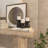 3 Piece Wood Tabletop Candlestick Set-136685350