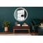 Huldar Glass Flat Wall Mirror