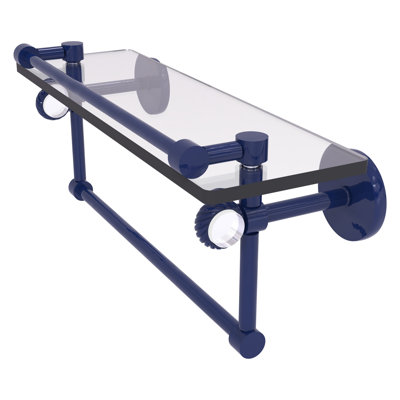 Tablette flottante avec barre à serviettes Clearview