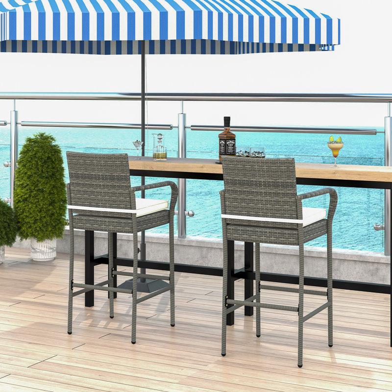 Tabouret de bar 30 po Desmir, L 37 po x L 84 po
