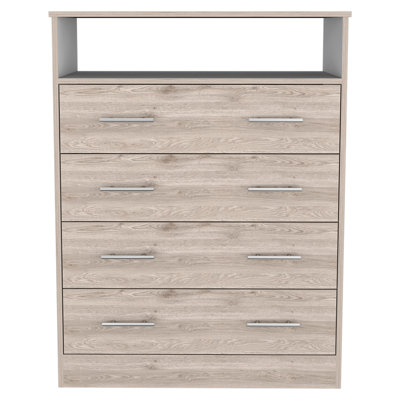 Commode rectangulaire à 4 tiroirs Dover
