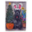 Drapeau de maison Hvidovre Sheltie Halloween en polyester à 2 faces 3 x 2 pi-81031227