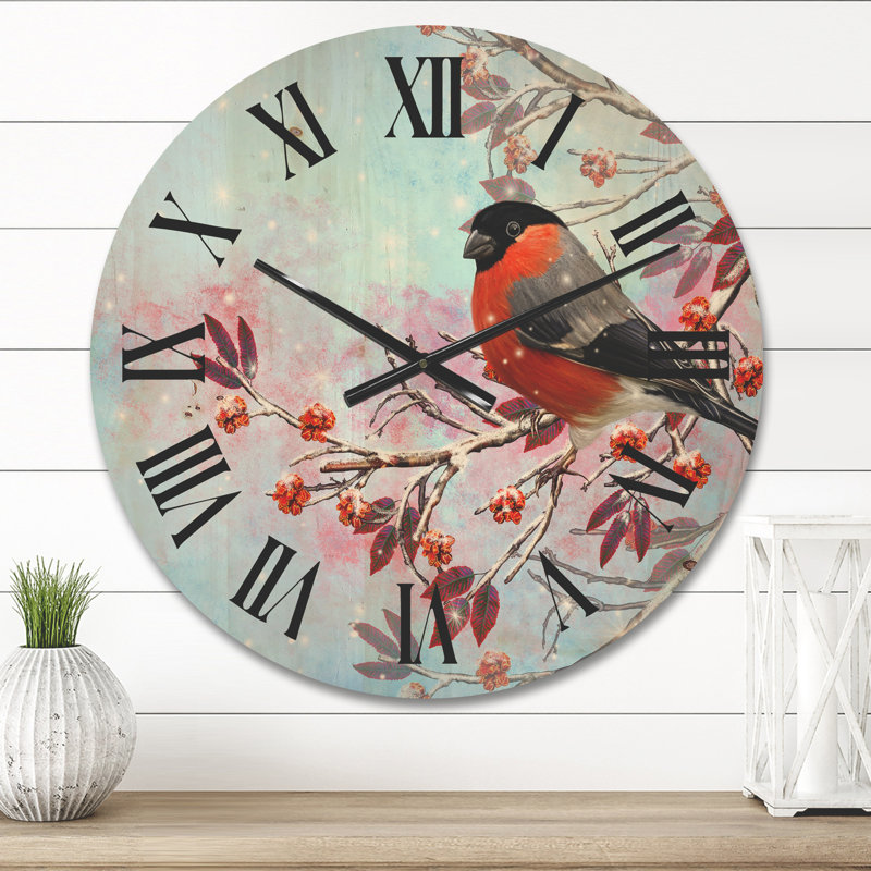 Horloge murale en bois, Moyen