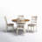 Turgeon 4-Person Dining Set-273587450-273587424