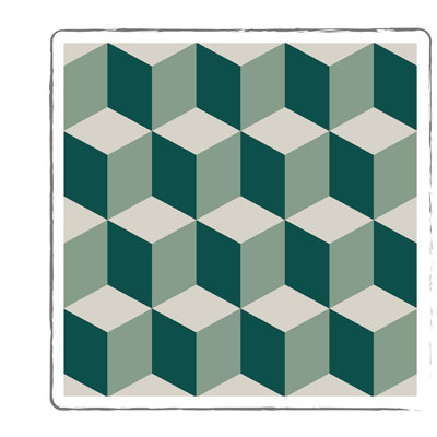 Ryals Abstract Non-Wall Damaging Wall Decal