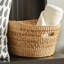 Wicker Basket With Handles - Set of 4