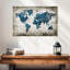 Carte du monde nautique rustique Aliaz-107867579