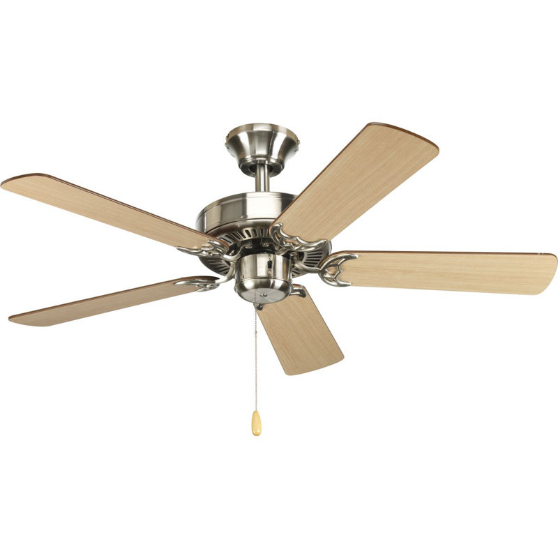 Air Pro 42'' Ceiling Fan, Brushed Nickel with Cherry / Natural Cherry Blades