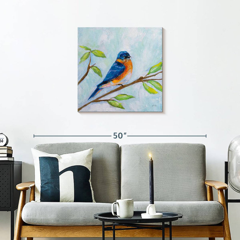 Bluebird On Branch