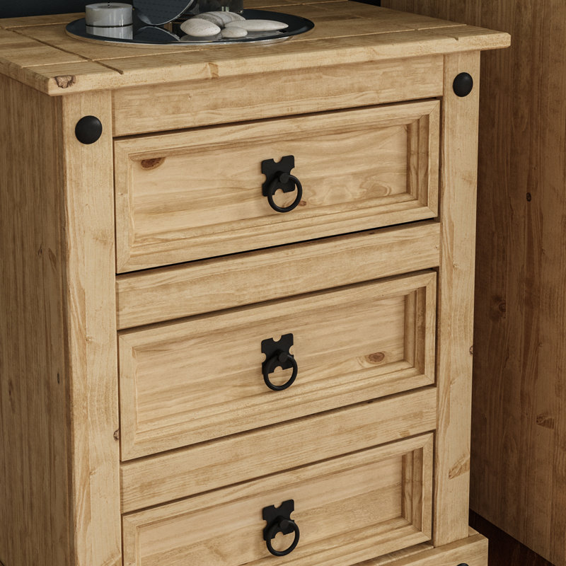 Harold Solid Wood Piece Bedroom Set