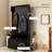 3-In-1 Entryway Hall Tree With Storage Bench, Coat Rack With Four Hooks And Shoe Storage-2097479844