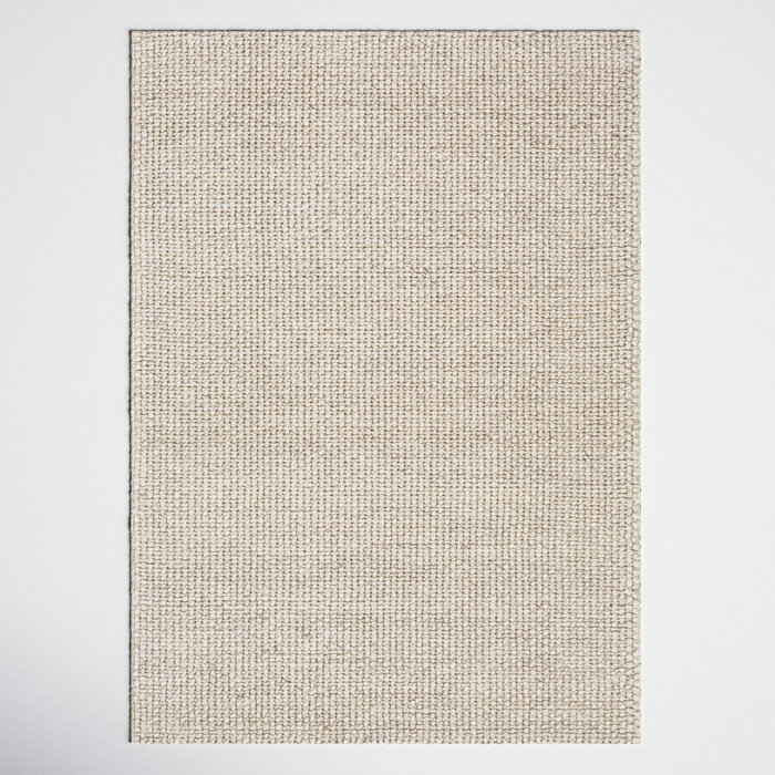 Handwoven Flatweave Ivory Area Rug & Reviews | AllModern