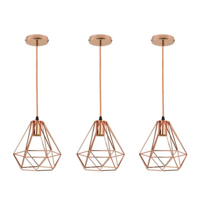 3 - Light Rose Gold Pendant