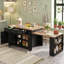Extendable Kitchen Islands 150 cm W Kitchen Island with