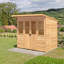 Haddon Pent 7 ft x 5 ft Shiplap Summerhouse