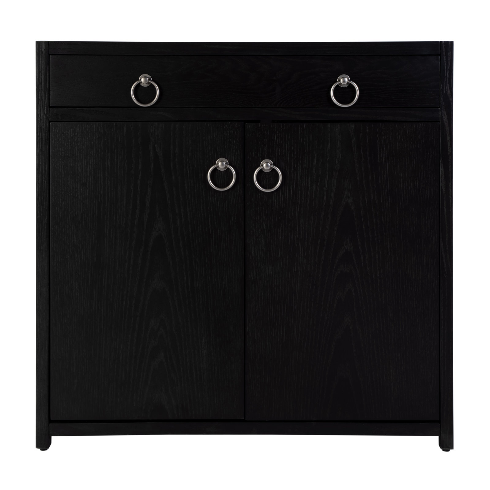 Elin Door Accent Cabinet, Black