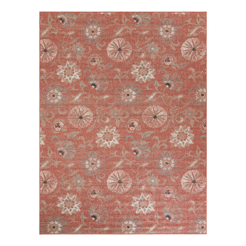 Tapis d'extérieur botanique, Rectangle 9 pi x 12 pi