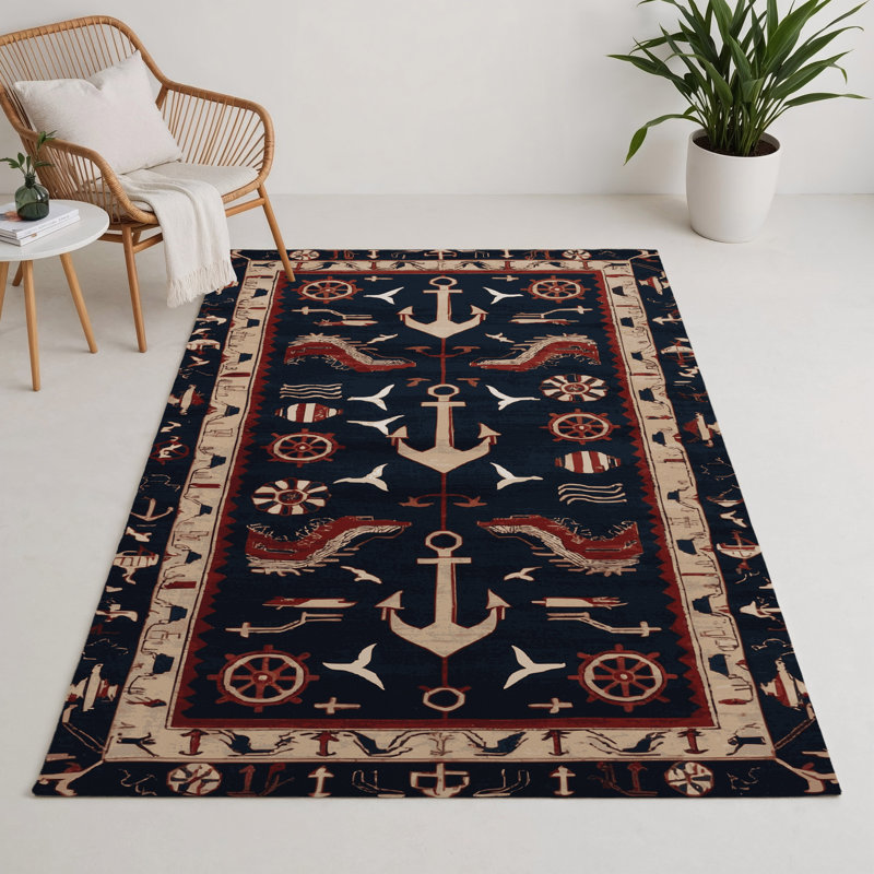 Tapis turc intérieur et extérieur gris, Rectangulaire 3 pi x 5 pi