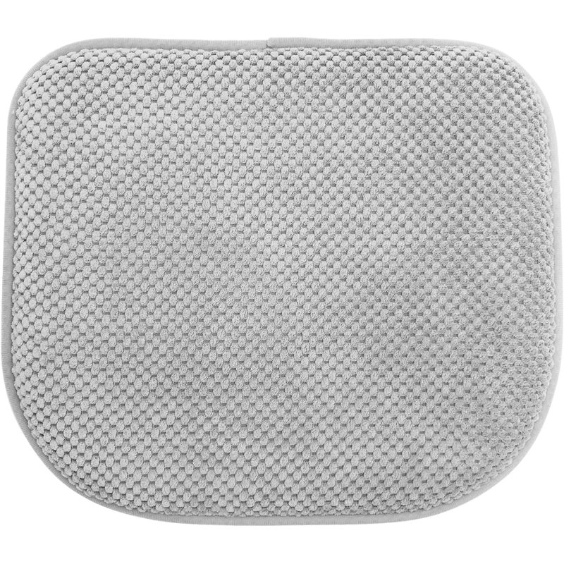 Coussins de chaise de cuisine en mousse argentée et gris