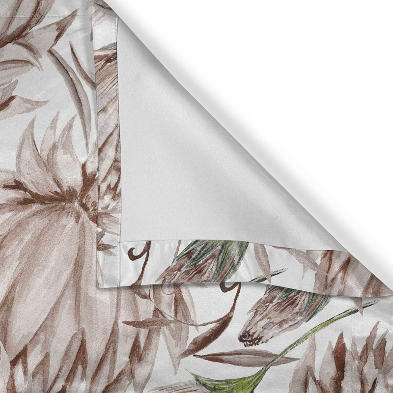 Semi Sheer Curtain Pair