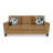 Erin Sofa, 2 Accent Throw Pillows, 89 Inch Plush  Polyester-109265523