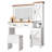 Vanity With Adjustable Lighting Mirror