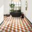 , Carreaux de marbre hexagonaux polis à jet d'eau tricolore blanc et rouge, naturel pour mur et plancher de couloir, 12 pièces par boîte, variation unique
