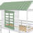Twin-Over-Twin Bunk Bed With House-Themed Design, Boasting A Transformable Slide And Trundle Bed