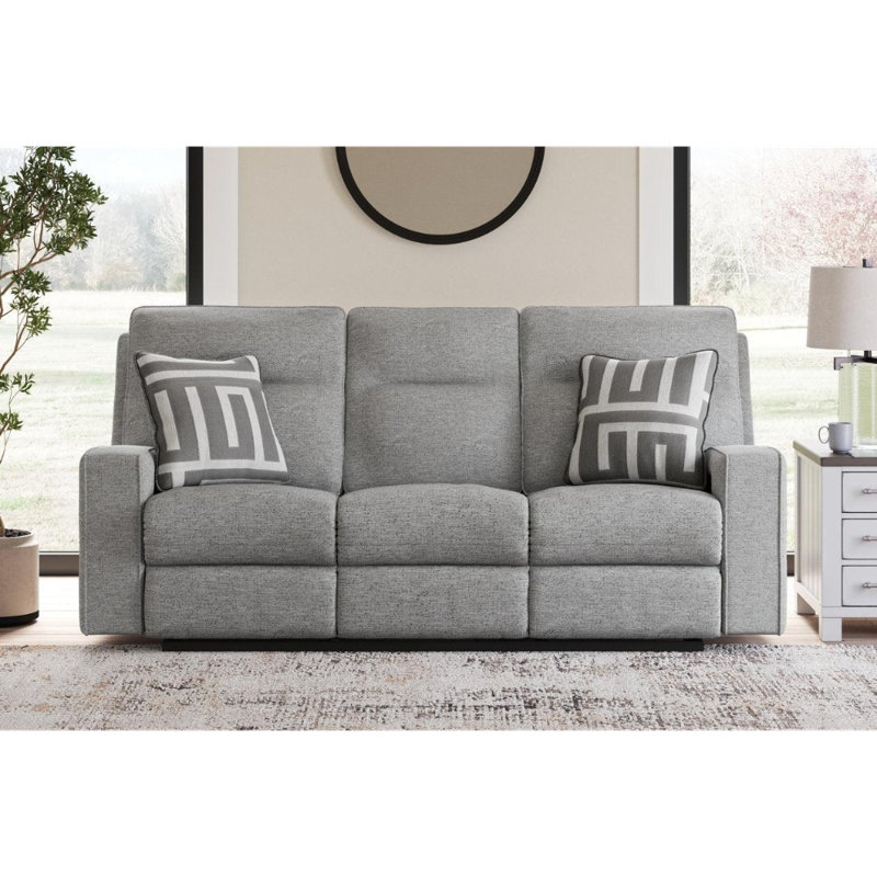 Ensemble de salon inclinable électrique Biscoe Pewter