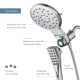 Moen Verso Eight-Function 7" Diameter Spray Head Standard With Hand Shower with Eco Performance