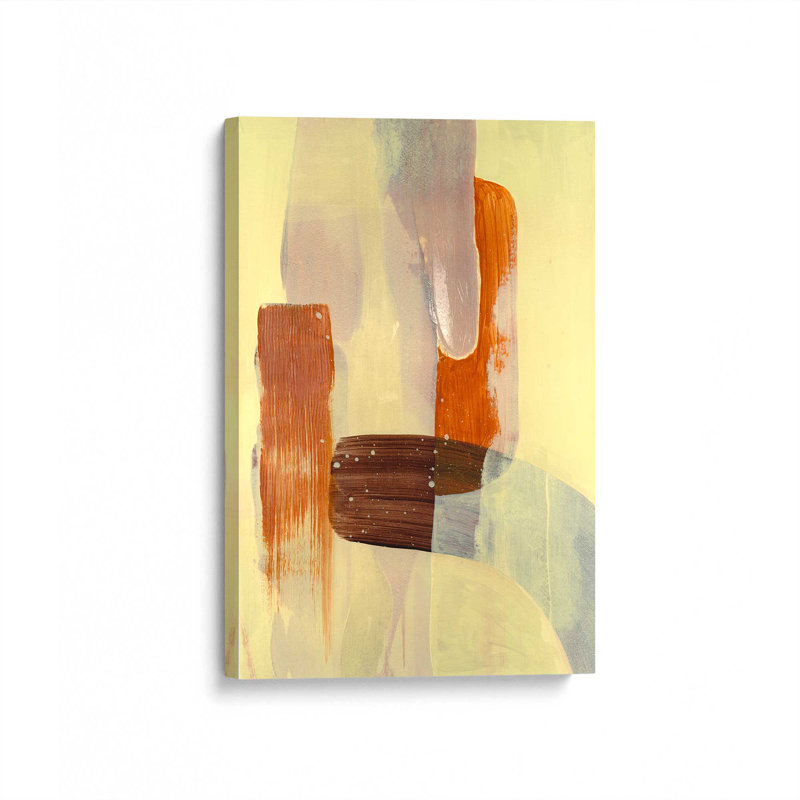 "Butter Cake I" par Grace Popp, reproduction d'art sur toile, H 40 po x l 30 po