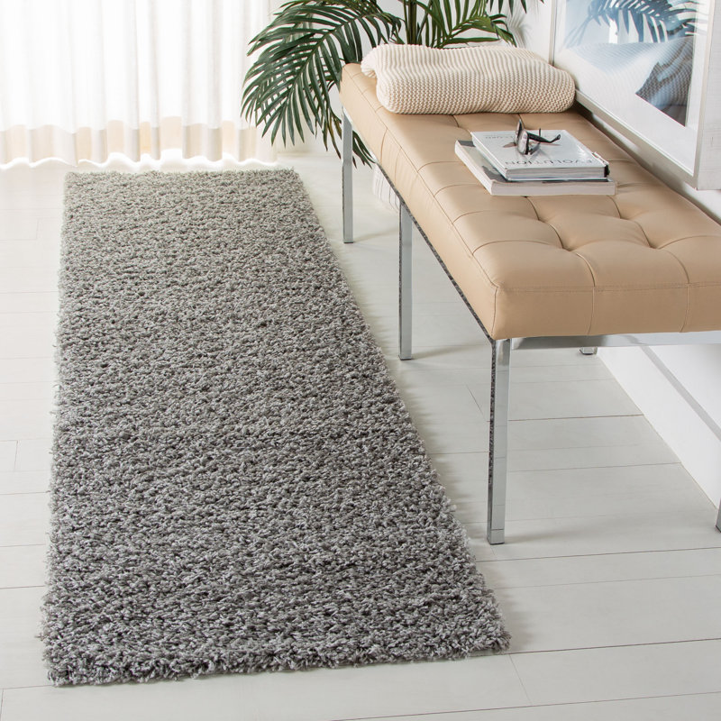 Tapis gris clair, Tapis de couloir 2 pi 3 po x 8 pi
