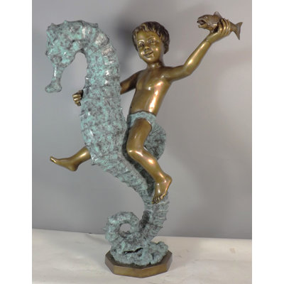 Boy on Seahorse
