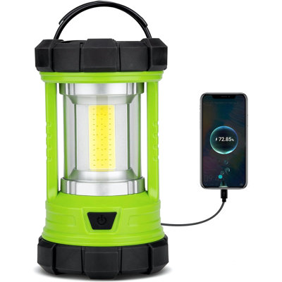 Rechargeable Camping Lantern, 3000LM 5 Light Modes Camping Light 4400 Capacity Phone Charger LED Impact-Resistant Flashlight Lantern Portable Waterpro -  Kazoo, C757