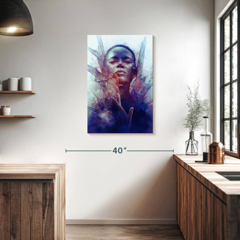 Leisha Queen Prey, 36" H x 24" W