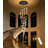 12-lights Glam Chandelier Crystal Led Dimmable Light