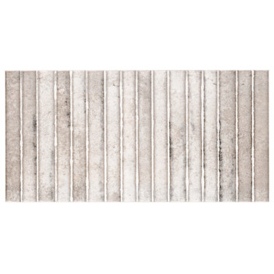 Bond Tile Canu 5.9 In. x 11.81 In. Polished Fluted Ceramic Subway Wall Tile (9.68 Sq. Ft. / Case)