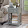 Lund 15.75" Wide Rectangular End Table With 1 Drawer And 1 Shelf