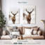 Cerf enneigé-1164483754