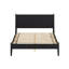 Mid-Century Modern Wooden Platform Bed-386101916-386101917
