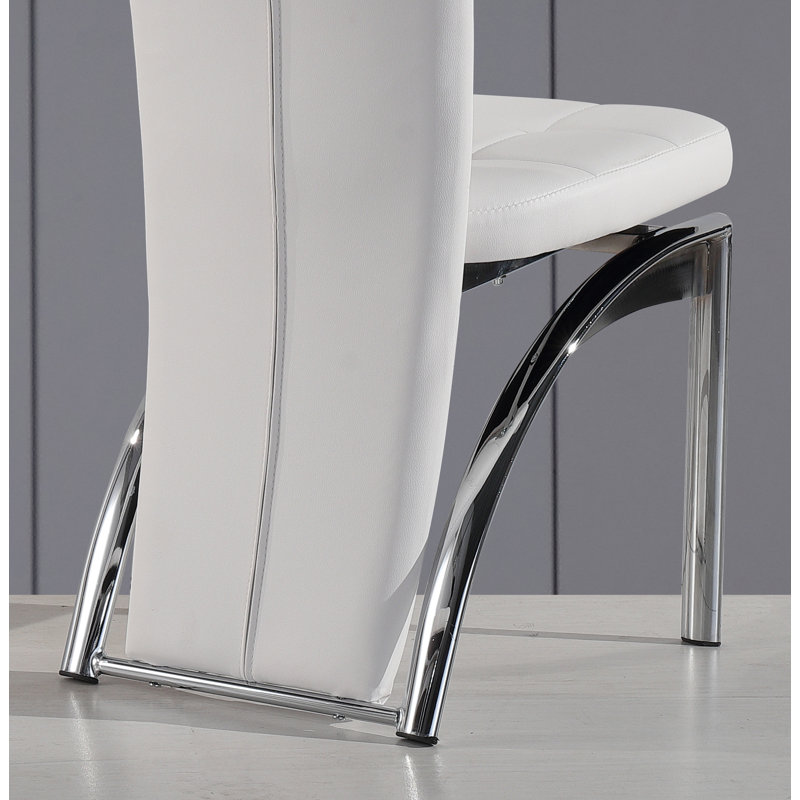 Brittie Upholstered Dining Chair, White