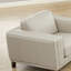 Chaise en cuir Lyon Cuir Comt Cuir haut Cuir cuir Bois cuir