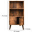 Bibliothèque standard en bois à 2 niveaux