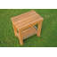 Macedo Outdoor Teak Side Table-1365083855