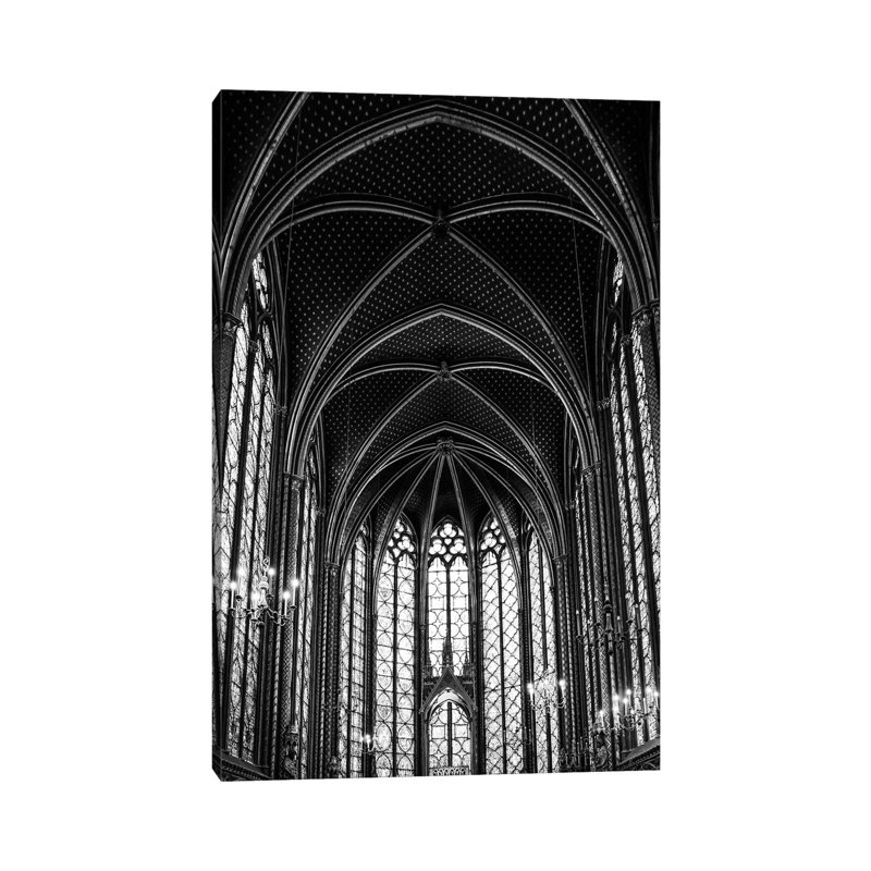 The Gothic Cathedral VI by Alexandre Venancio - Wrapped Canvas Print, 12" H x 8" W x 0.75" D
