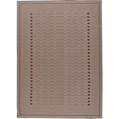 Modern One-of-a-Kind 9'10" X 13'8" New Age Wool Area Rug in Beige