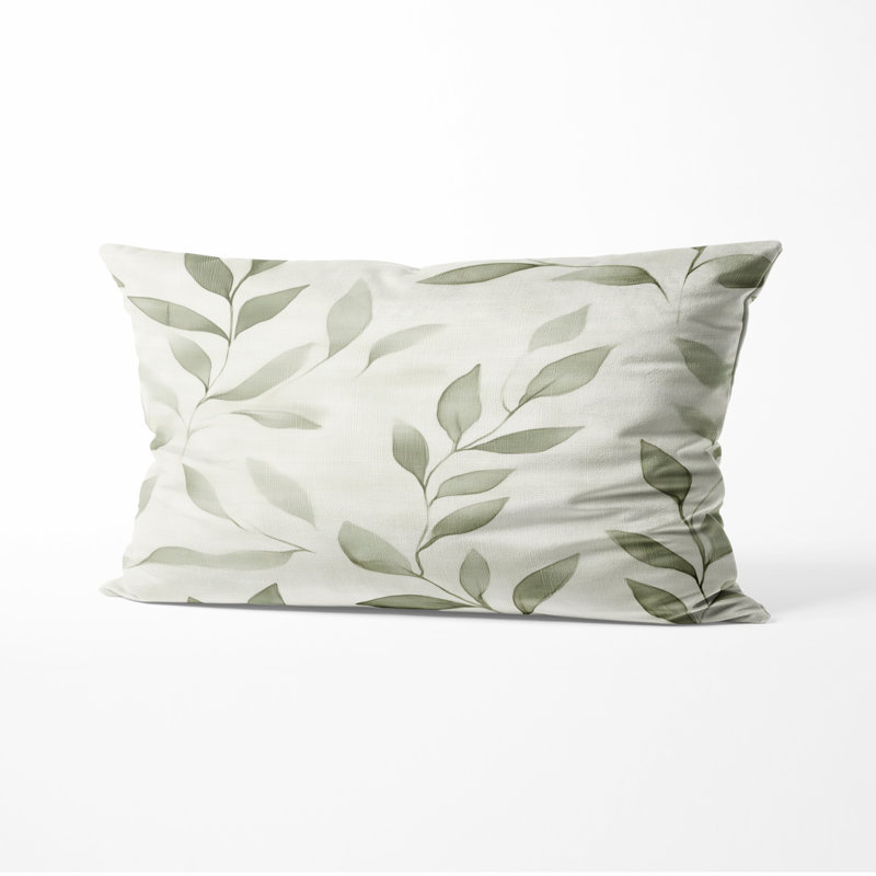 Coussin Floral, H 12 po x l 20 po