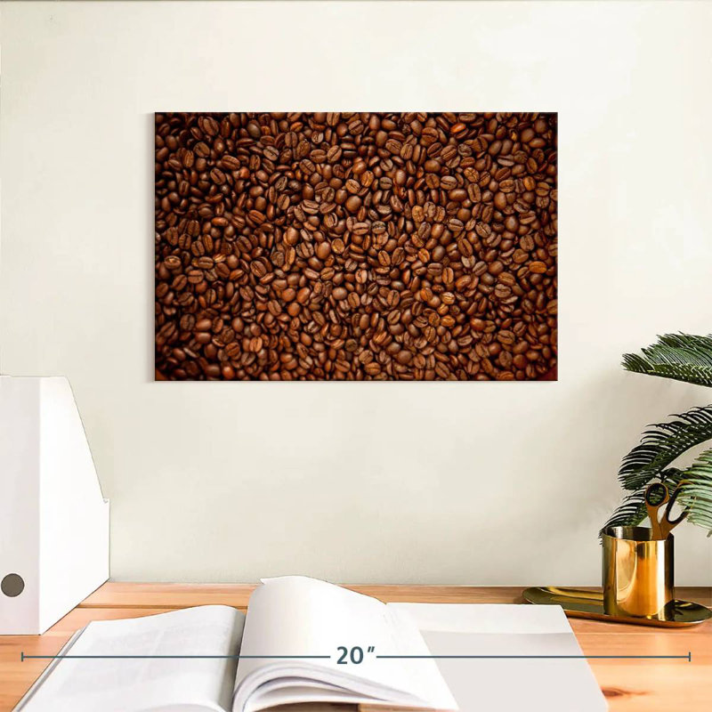 Yarlin Dark Coffee Beans, 8" H x 12" W