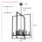 Twedt 12-Light Dimmable Geometric Chandelier -1422466007