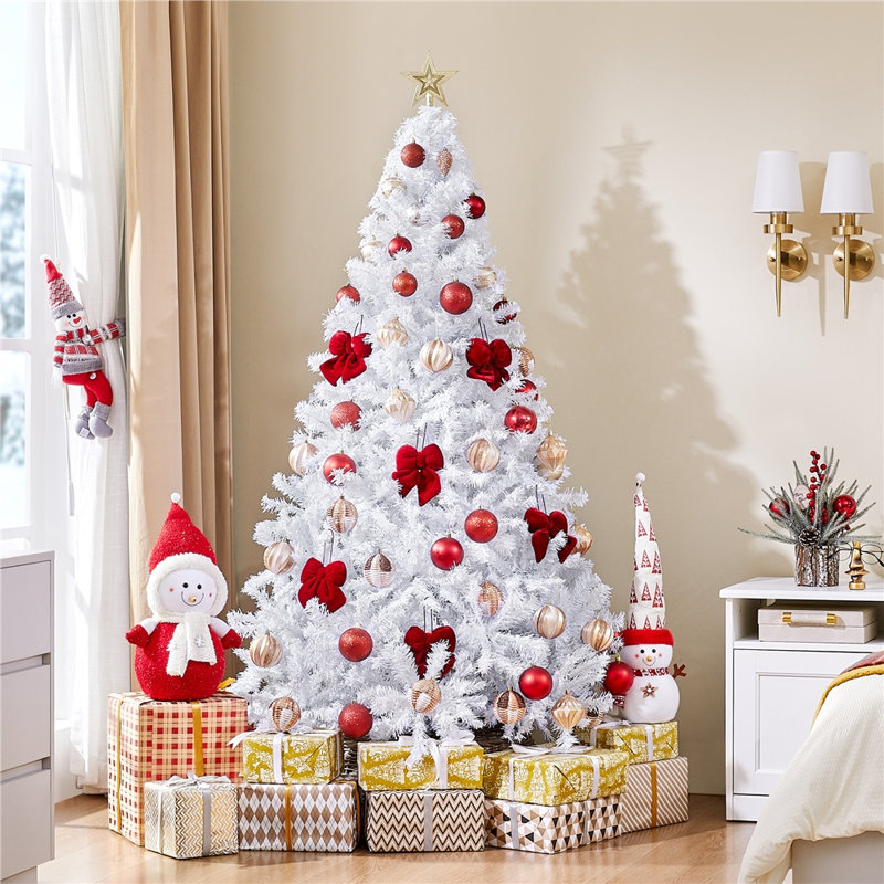 Annilee Cashmere Spruce Artificial Christmas Tree, 5'